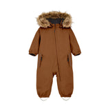 Color Kids - Habit de neige uni pour bébé - Caramel
