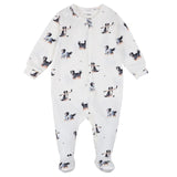 Firsts by Petit Lem - Pyjama LunaKnit 1 pièce - Chien Hockey