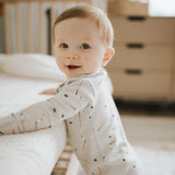 Firsts by Petit Lem - Pyjama cotelé convertible 1 pièce - Hockey