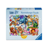 Ravensburger - Casse-tête - Winter Mountain Village - 500pcs