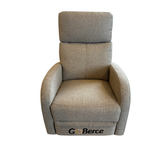 GoBerce - Fauteuil berçante, pivotante et inclinable G6374 - Taupe