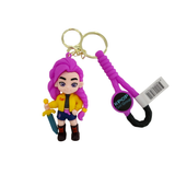 K-Pop Demon Hunters - Keychain - Rumi with Sword