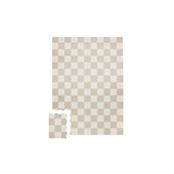 3 Sprouts - Tapis de jeu en mousse 16pcs - Damier Beige