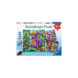 Ravensburger - Casse-tête - Jardin de bébés dragons - 3x49pcs