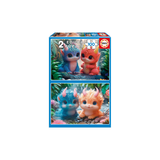 EDUCA - 2x100 Piece Puzzle - Cute Monsters