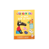 Auzou - Little Wolf: My activity book: I'm going to the potty