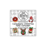 Oh Color Me - Mini livre de coloriage - Noël Canadien