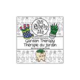 Oh Color Me - Mini livre de coloriage - Thérapie par le jardin