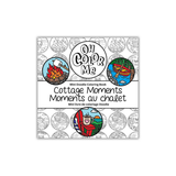 Oh Color Me - Mini livre de coloriage - Moments au chalet