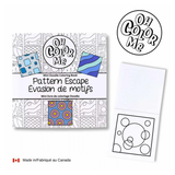 Oh Color Me - Mini livre de coloriage - Évasion de motifs