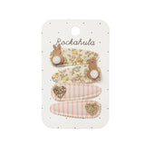 Rockahula - Pinces à cheveux - Petal Bunny Fabric