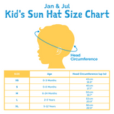 Jan & Jul - Adjustable Baby Sun Hat - Sand