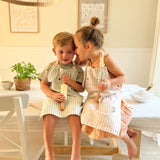 Micasso & Co. - Tablier de cuisine pour enfant - Lapin Sauge