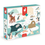 Janod - Puzzle - Pôles Polaires tactiles