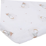 Perlimpinpin - Playpen fitted sheet - Owls