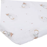 Perlimpinpin - Drap contour pour parc flanelle - Oiseaux