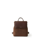 Lambert- Le Cynthia - Sac à dos en suède vegan - Chocolate
