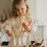 Micasso & Co x Lesdeux - Bavette à manches longues - Fleurs - 2-4 ans