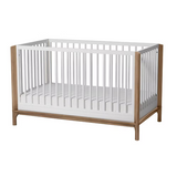 Little Seeds - Bassinette convertible 4-en-1 - Laurel - Blanc
