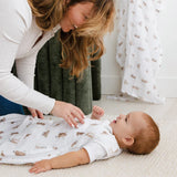 Perlimpinpin - Cotton Muslin Sleep Sack - Taupe