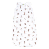 Perlimpinpin - Cotton Muslin Sleep Sack - Taupe