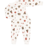 Perlimpinpin - Pyjama 2 pièces en bambou  - Biscuits