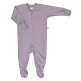 Perlimpinpin - Bamboo pajamas - Plain - Plum
