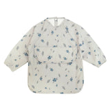 Perlimpinpin - Bavoirs à manches longues imperméable - Bleuets