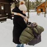 Petit Coulou - Housse d'hiver pour siège d'auto - Kaki
