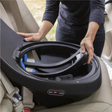 Evenflo - Siège d’Auto 2-en-1 Rotatif Slim Revolve 360 GOLD avec SensorSafe - Noir Obsidian