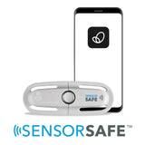 Evenflo - Siège d’Auto 2-en-1 Rotatif Slim Revolve 360 GOLD avec SensorSafe - Noir Obsidian