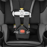Evenflo - Siège d’Auto 2-en-1 Rotatif Slim Revolve 360 GOLD avec SensorSafe - Noir Obsidian