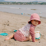 Perlimpinpin - Bummies Reusable Swim Diaper 10-35lb - Tulip