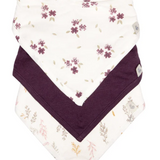 Perlimpinpin - Ensemble de 3 petits bavoirs en bambou - Malvas-Porto-Blé