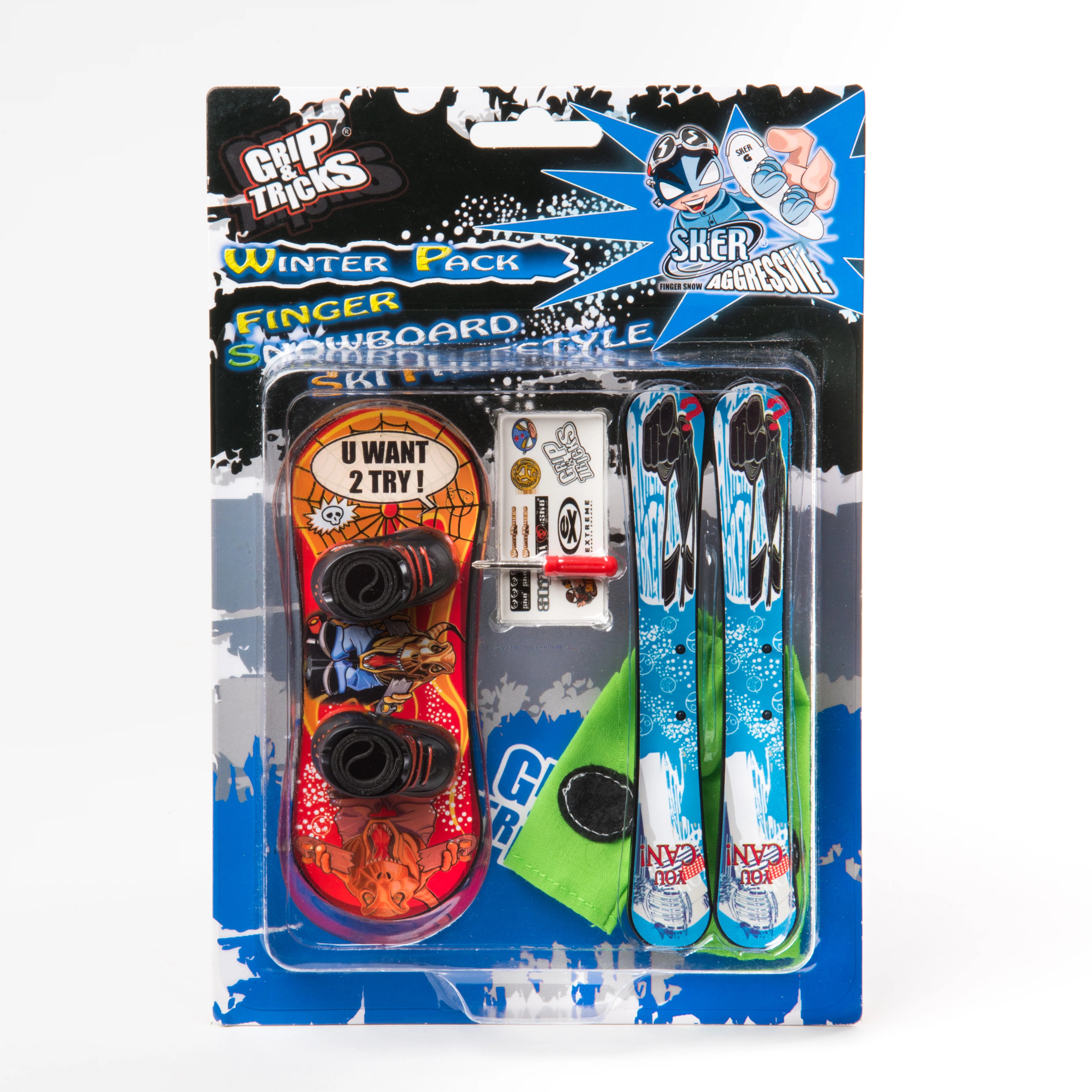 Grip Tricks - Ski de doigts Hiver