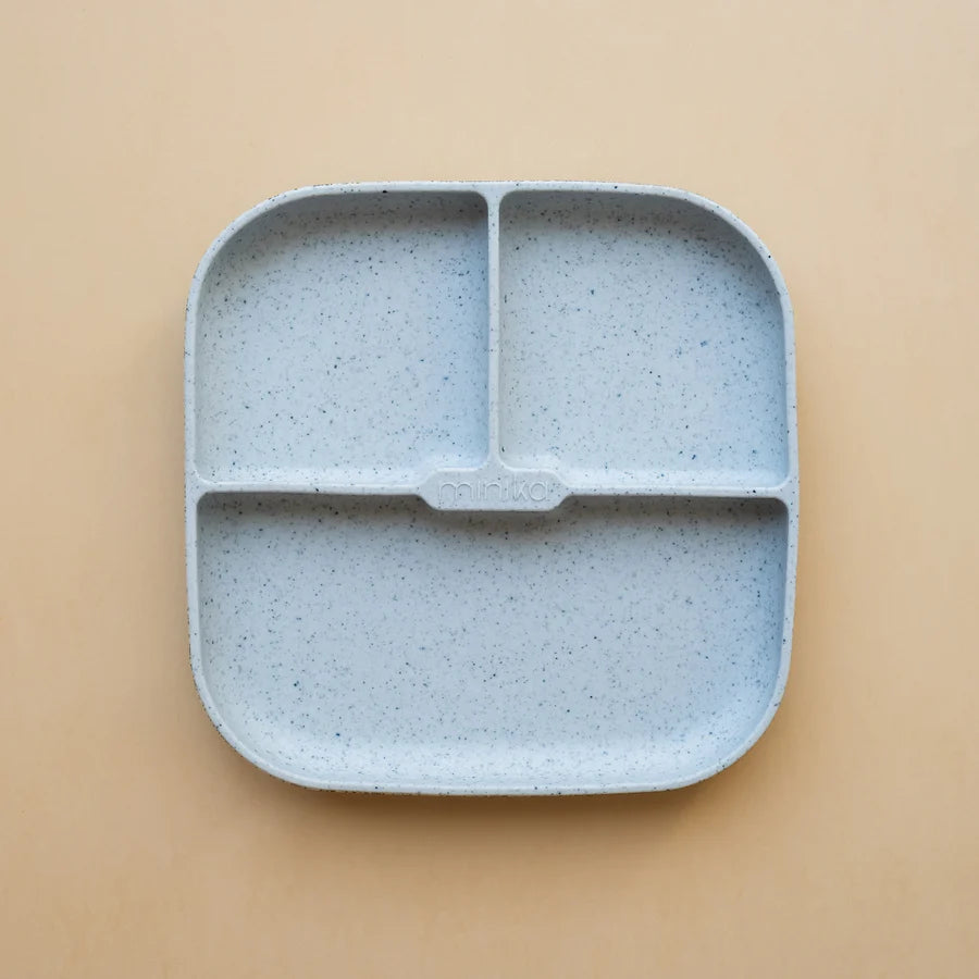 Minika - Assiette en silicone avec succion