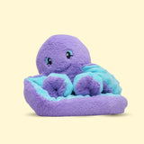 Hugimals - Peluche lestée - Hugarounds - Indigo la Pieuvre