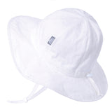 Jan & Jul - Chapeau ajustable pour bébé - Oeillets Blanc