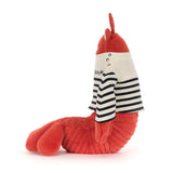 Jellycat - Peluche - Homard Larry avec habit de marin