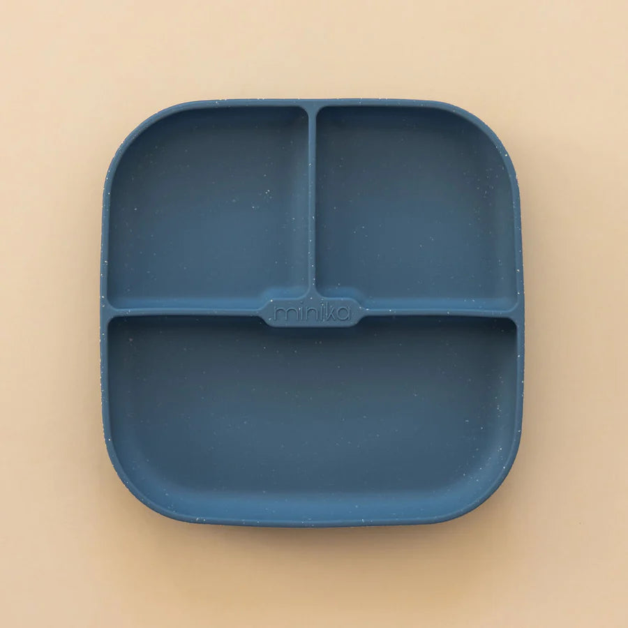 Minika - Assiette en silicone avec succion
