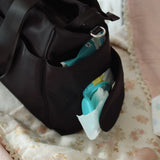 Lambert - Le Milani - Sac à couches en nylon recyclé - Noir