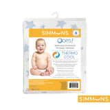 Simmons - Couvre-matelas bassinette - Oops Thermocool