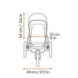 DÉMONSTRATEUR -Thule - Poussette Urban Glide 3 - Mid Blue